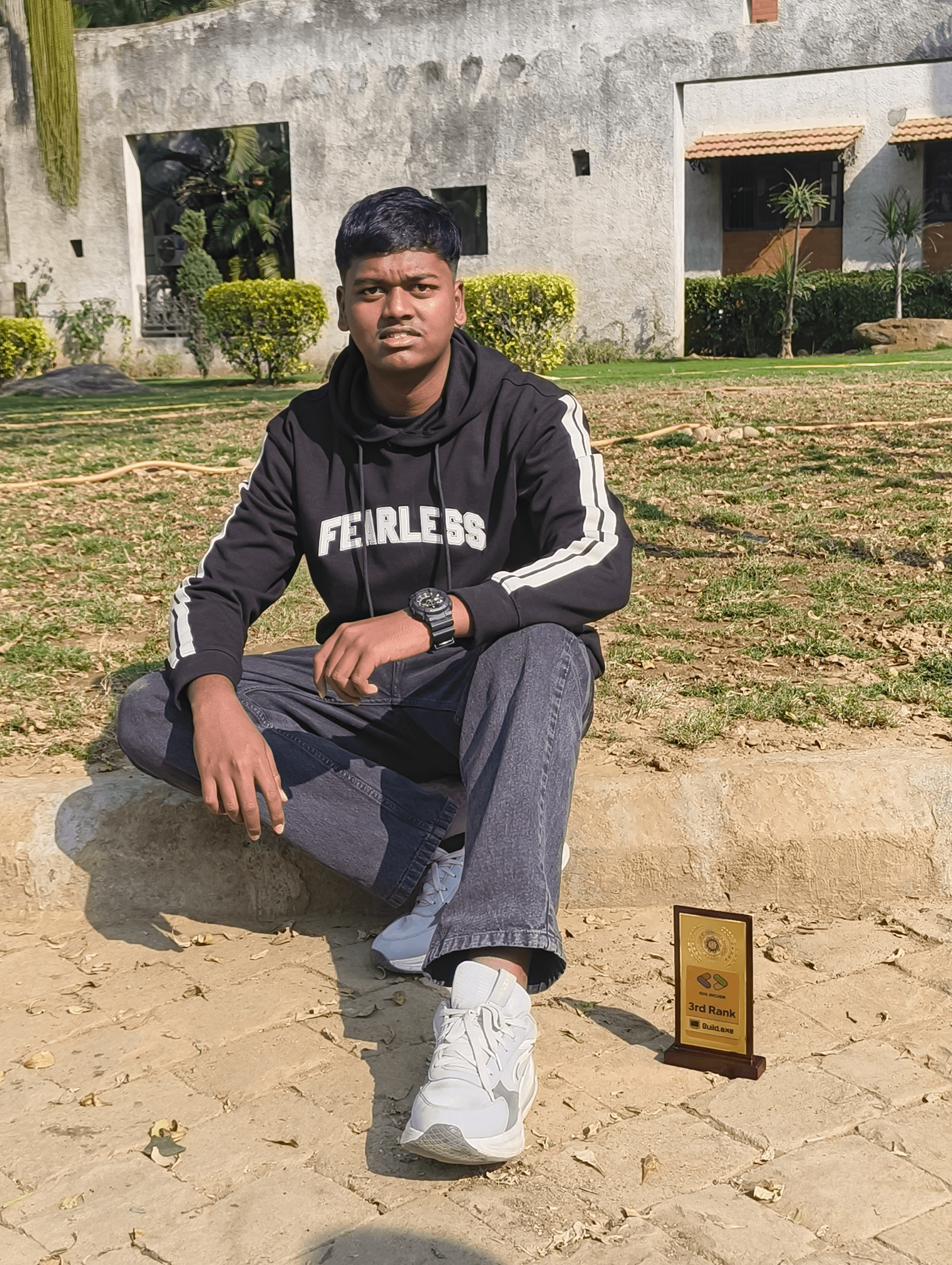 Sahil Mane at Workspace